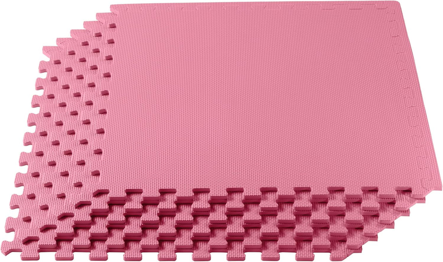 3/8 Inch Thick Multipurpose Exercise Floor Mat for Home Use