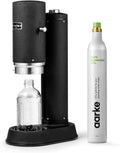 Aarke Carbonator Pro: Sparkling Water Maker, Stainless Steel, Matte Black