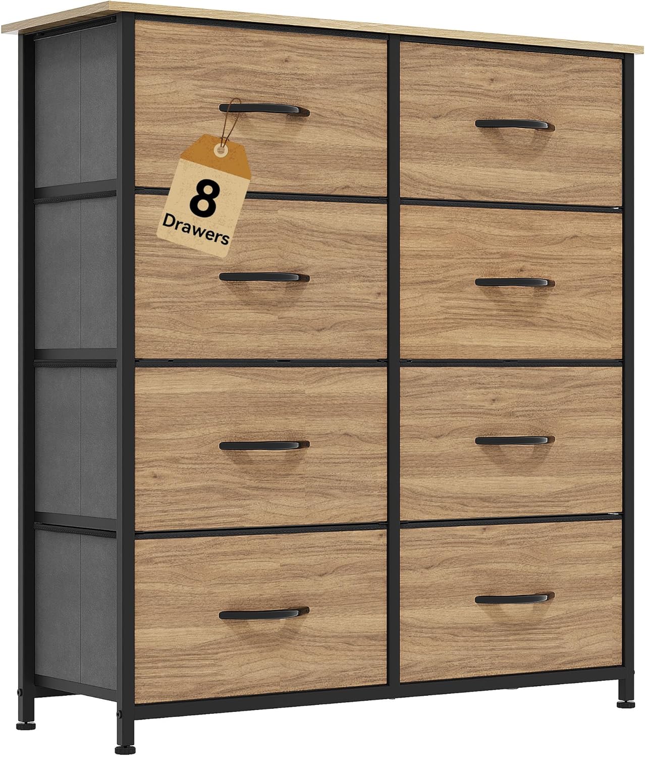 DWVO Dresser with 8 Drawers - Stylish Storage Solution