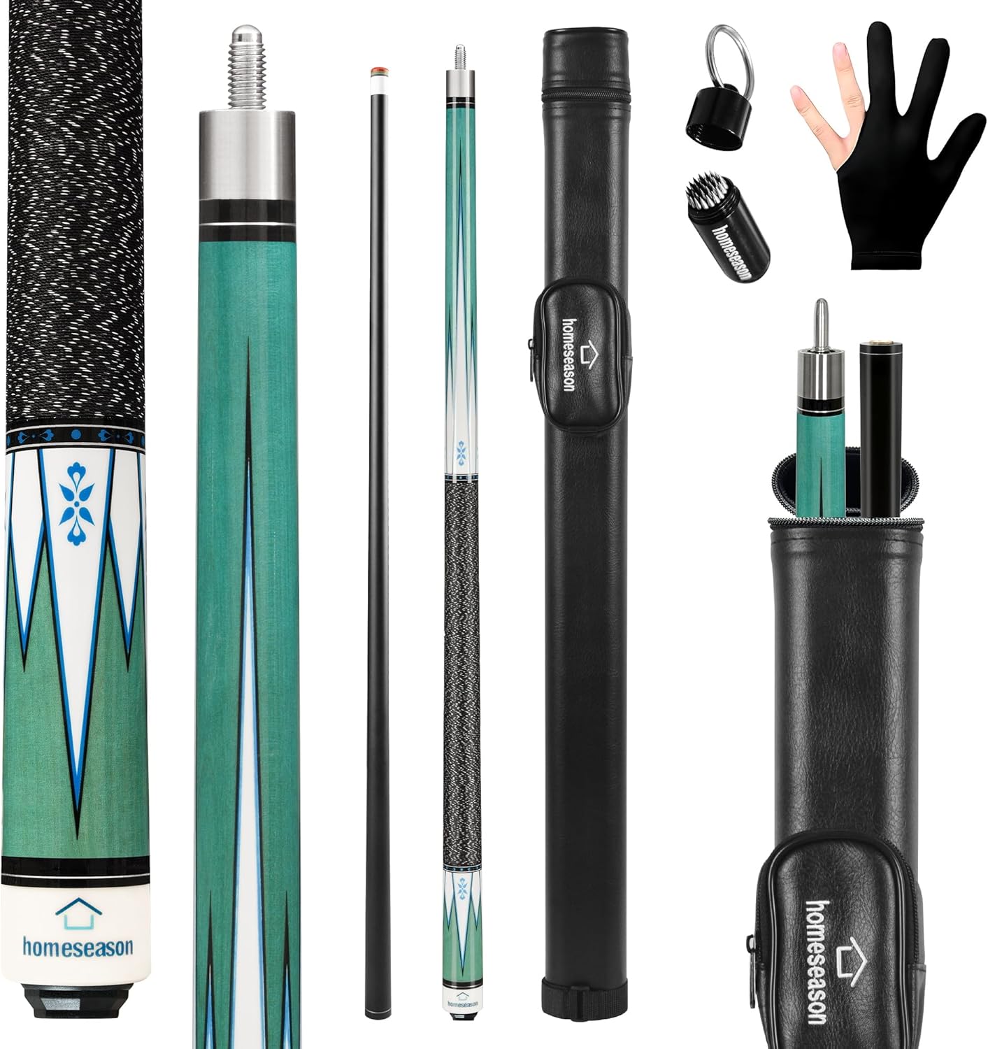Professional 58 Inch Pool Cue Stick for Billiards Players