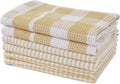 LANE LINEN 100% Cotton Dish Towels - 6 Pack Ultra Soft & Quick Drying Kitchen Cloth Set