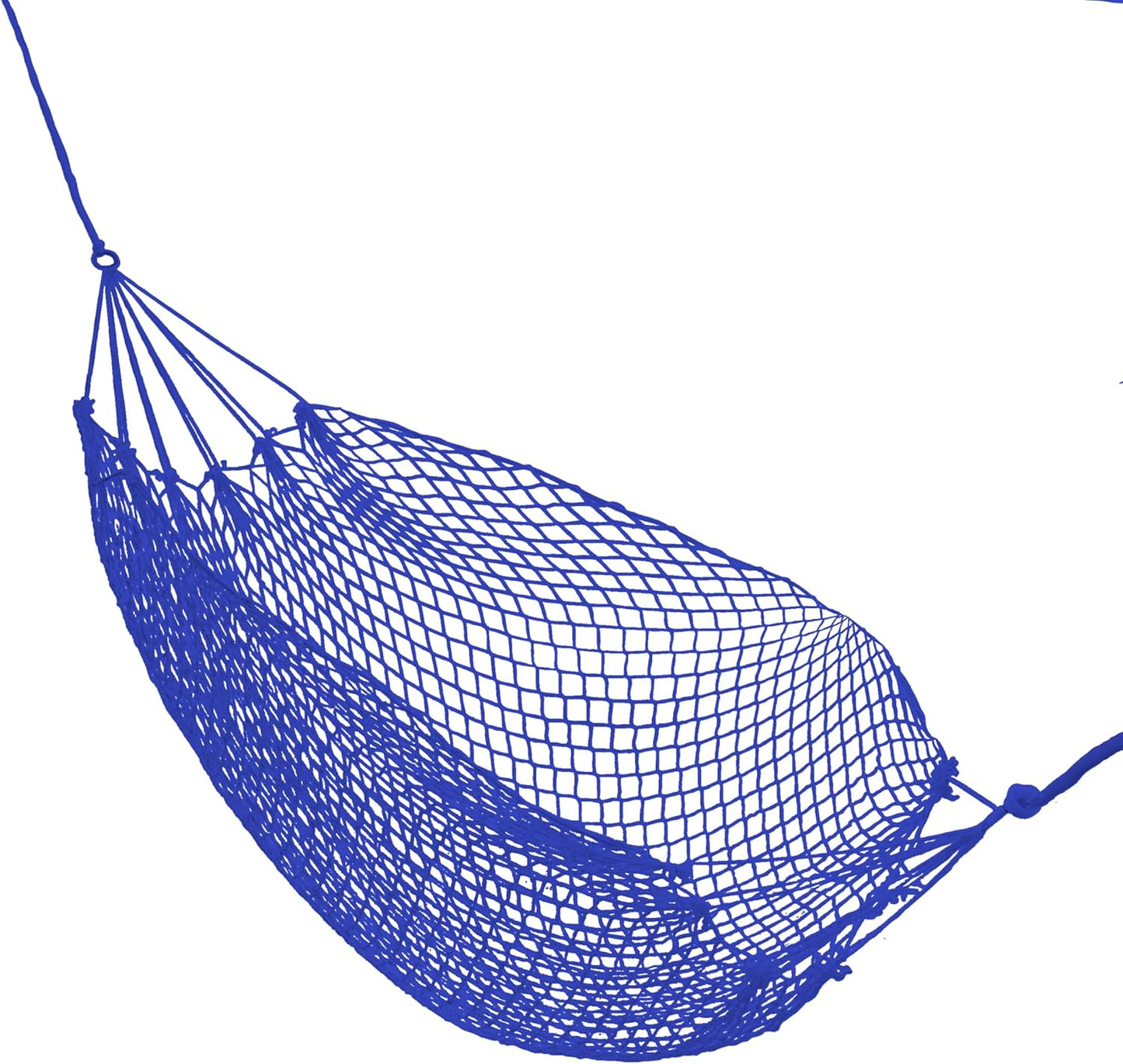 Iconikal Blue Rope Hammock: 300LB Capacity!