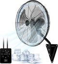 20 Wall Mount Fan 7000 CFM High Velocity Wall Fan - 3-Speed