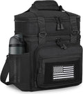 GLENKEY Double Deck Insulated Lunch Box - Expandable 16L Cooler