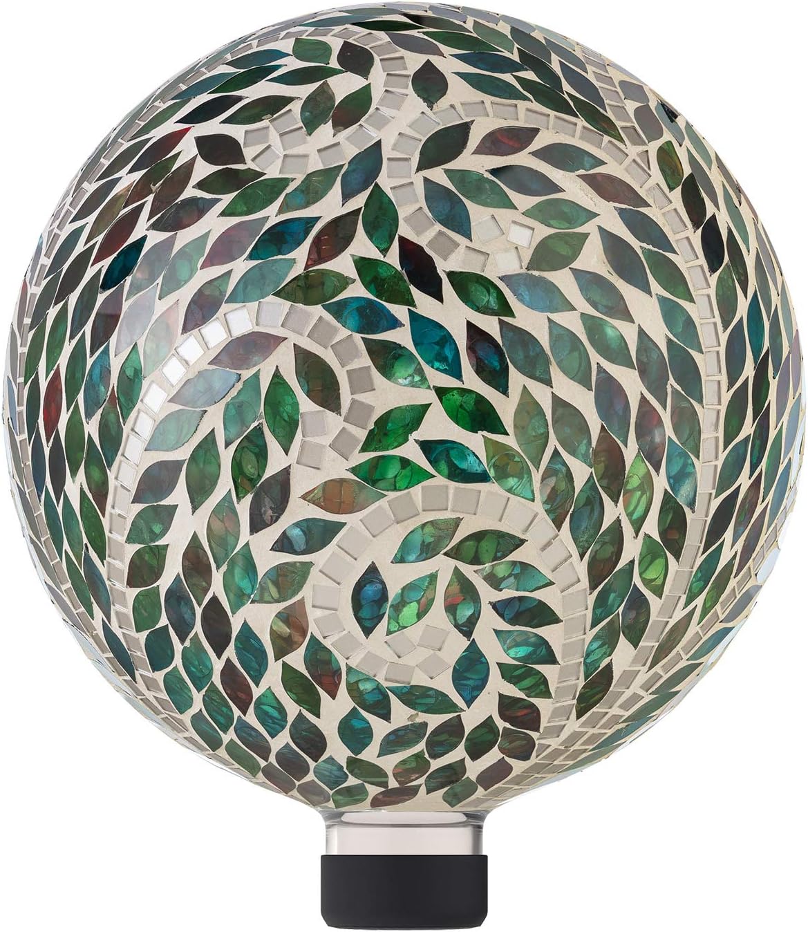10 Inch Indoor/Outdoor Glass Mosaic Gazing Globe Decoration