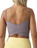 Colorfulkoala Women's Dreamlux Crop Tank Top (Style 8ZXT)