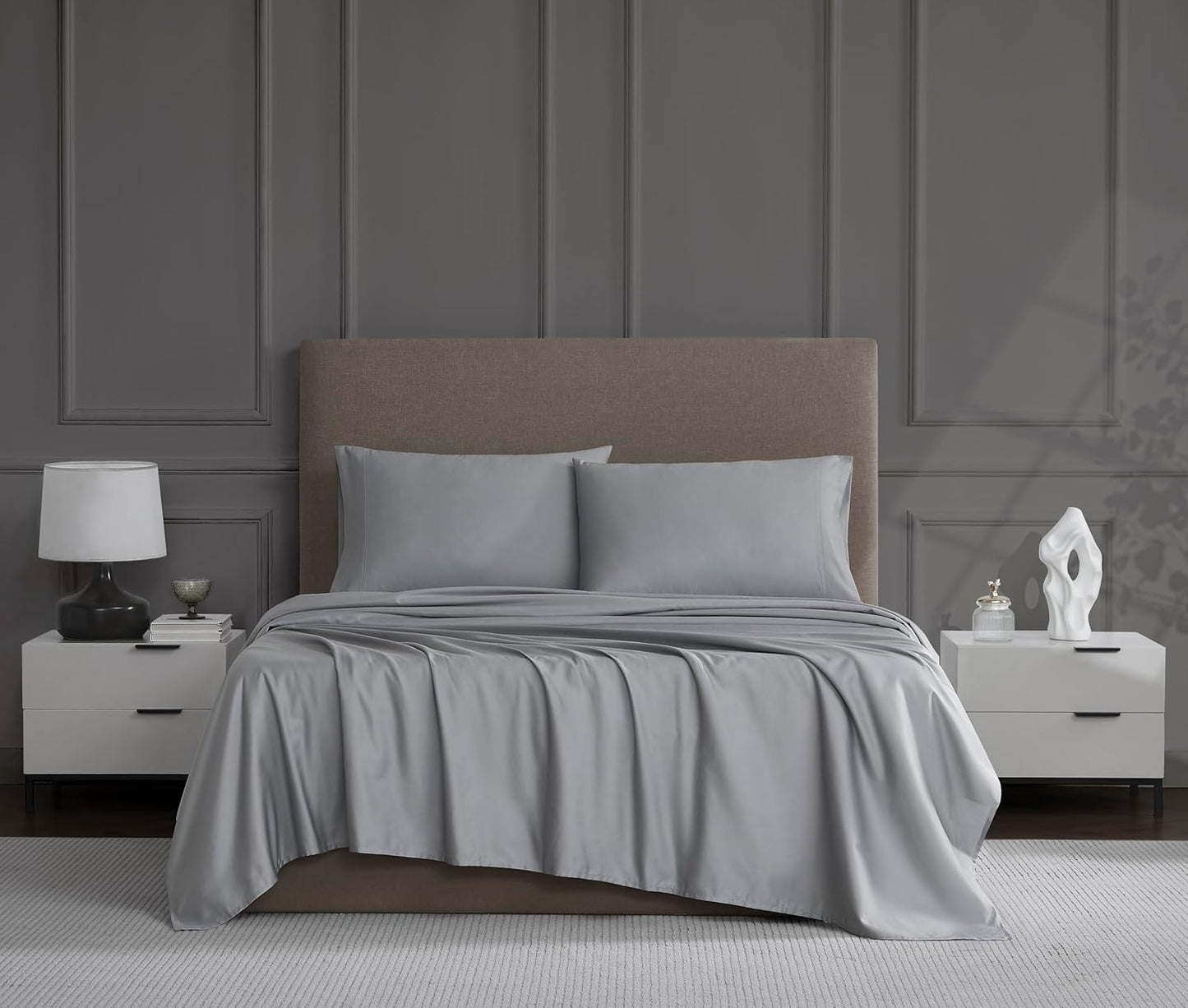 Luxury Cotton 1200 Thread Count Sheet Set for Queen Beds