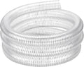 1 in ID 50 ft PVC Reinforced Tubing Suction Hose - Heavy Duty