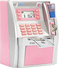 Talking ATM Piggy Bank for Kids and Adults - Voice Prompt Savings