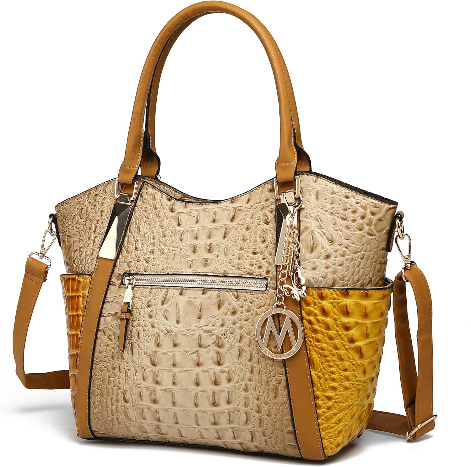 MKF Collection Tote Bag for Women - Stylish Vegan Leather Purse