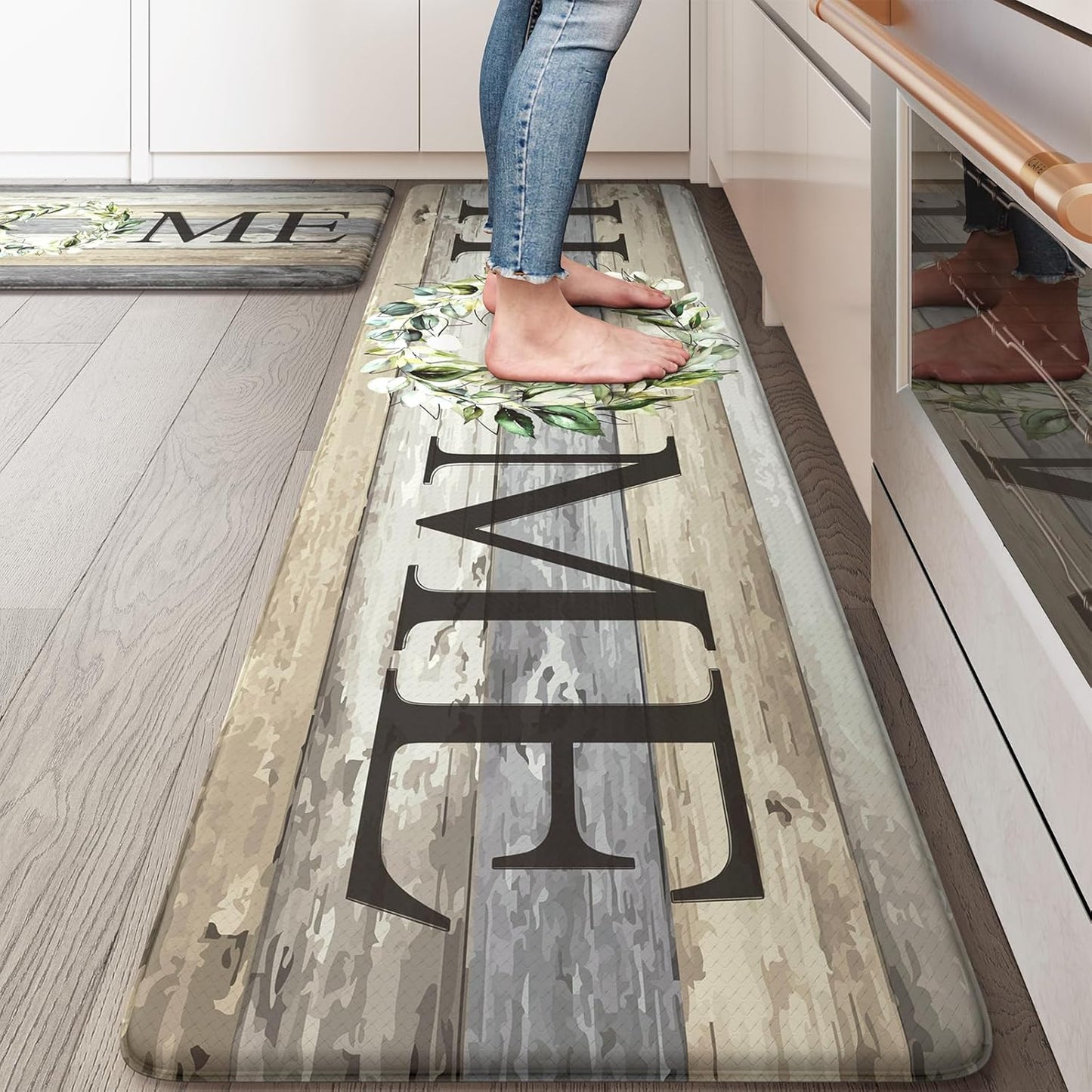 KIMODE Anti Fatigue Kitchen Mats for Comfort and Safety