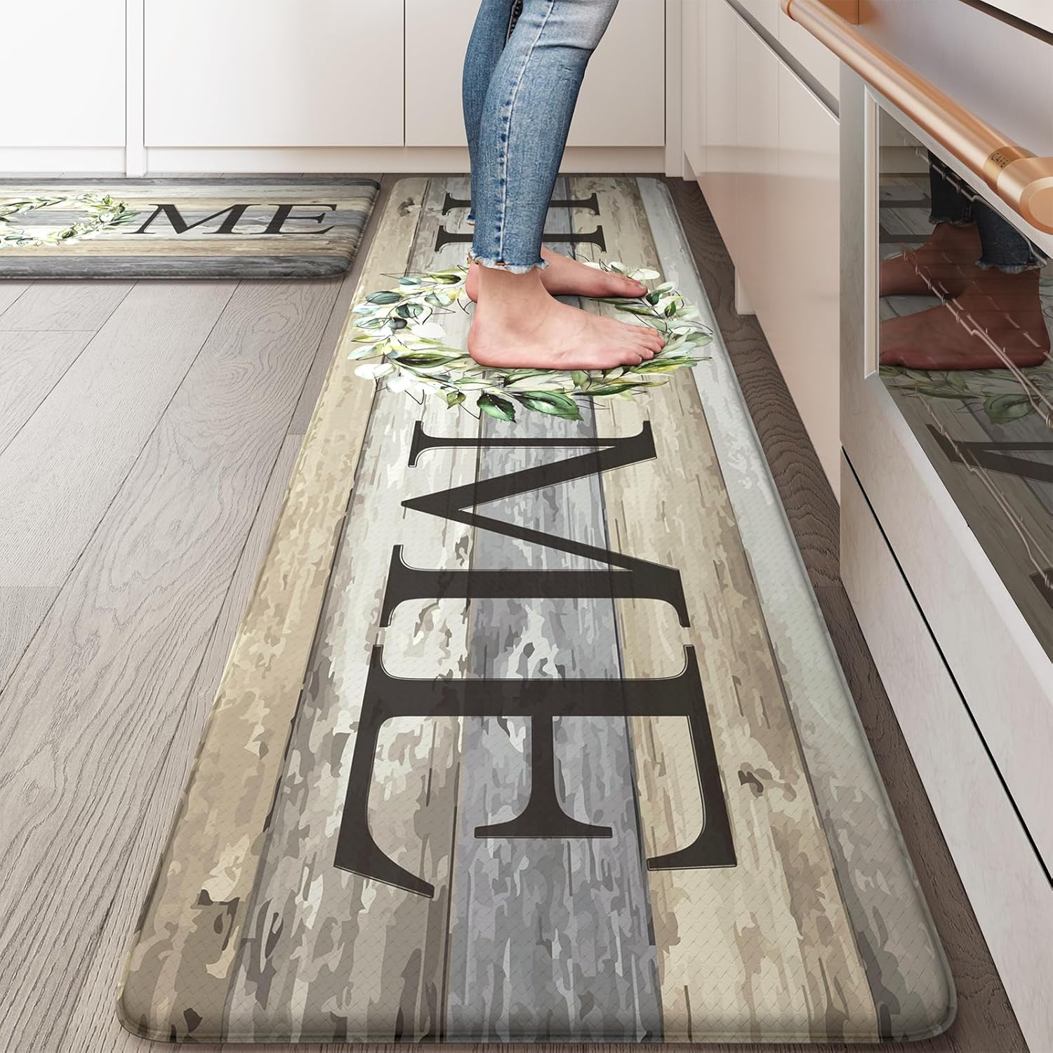 KIMODE Anti Fatigue Kitchen Mats for Comfort and Safety