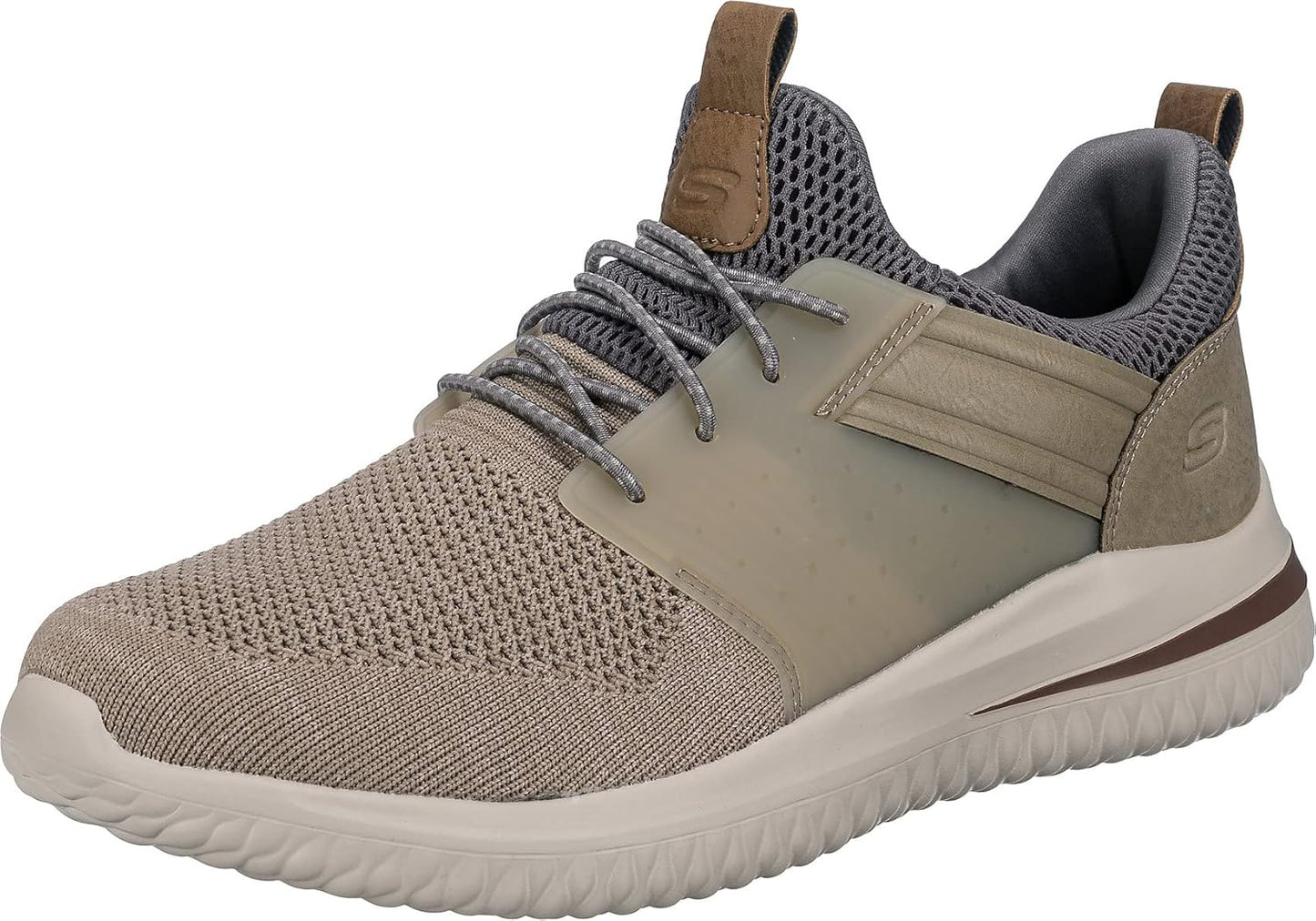 Skechers Men's Delson 3.0 Cicada Sneaker with Air Cooled Comfort