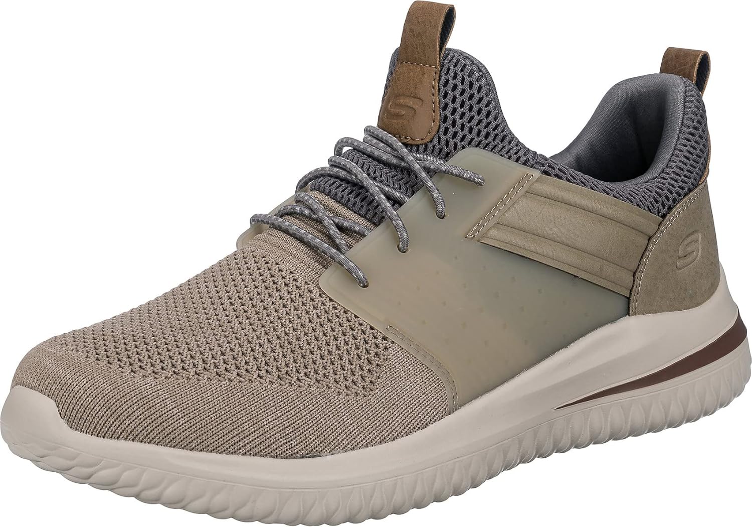 Skechers Men's Delson 3.0 Cicada Sneaker with Air Cooled Comfort