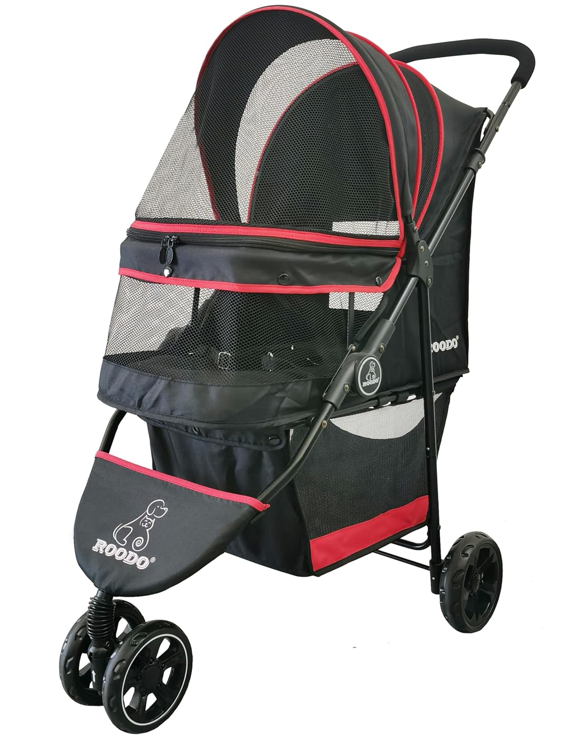 ROODO Escort 3 Wheel Pet Stroller for Small Medium Dogs Cats