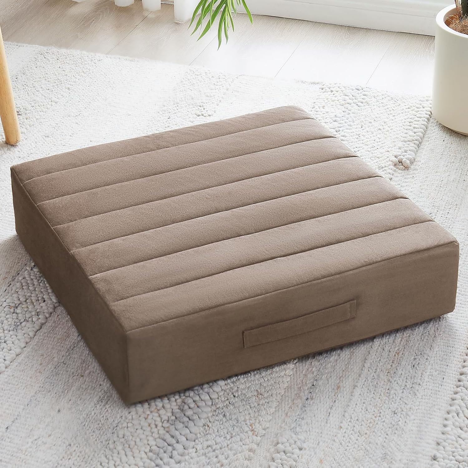 JKMAX 22 inches Floor Pillow for Adults - Premium Meditation Cushion