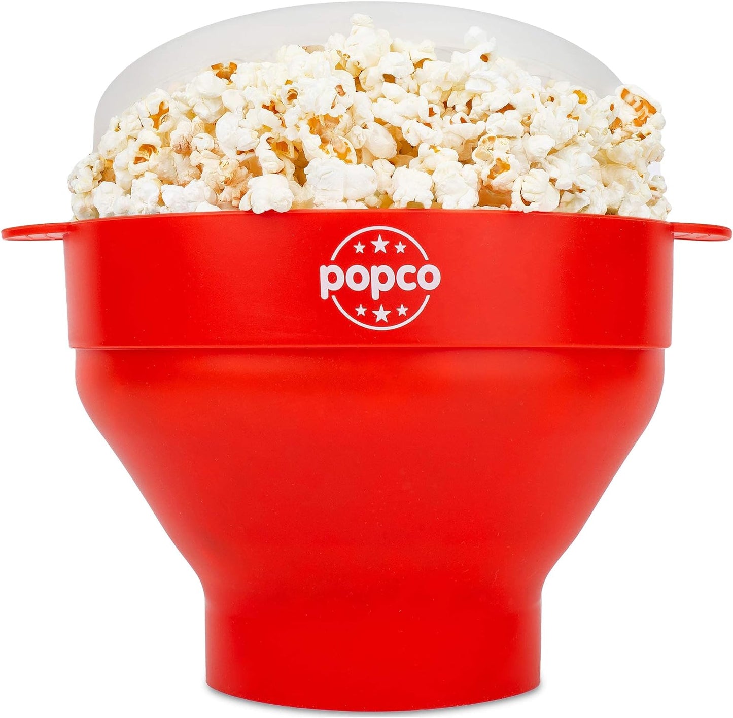 POPCO Silicone Microwave Popcorn Maker - Healthy Family Snacks
