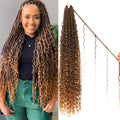Goddess Faux Locs Crochet Hair 30 in Pack of 8 - Soft Boho Locs