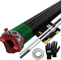 Garage Door Torsion Spring 243x2x28 Left Side - Durable Red Cone