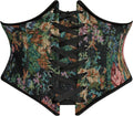Scarlet Darkness Corset Belt for Women - Floral Underbust Waist back