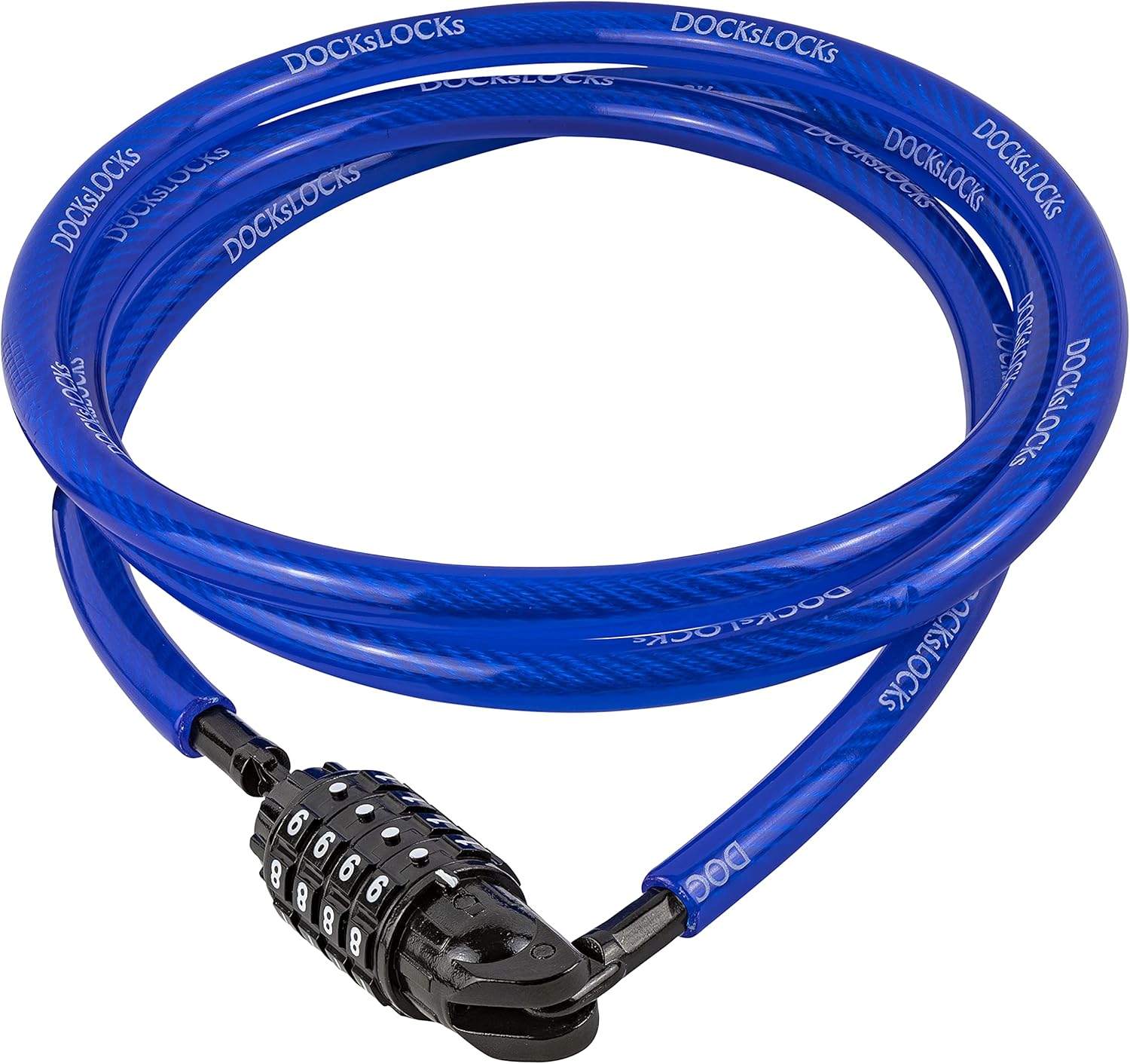 Weatherproof Straight Security Cable Lock for Kayaks and Bikes