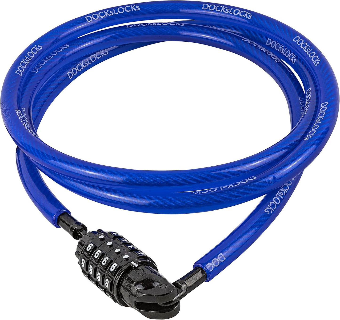 Weatherproof Straight Security Cable Lock for Kayaks and Bikes