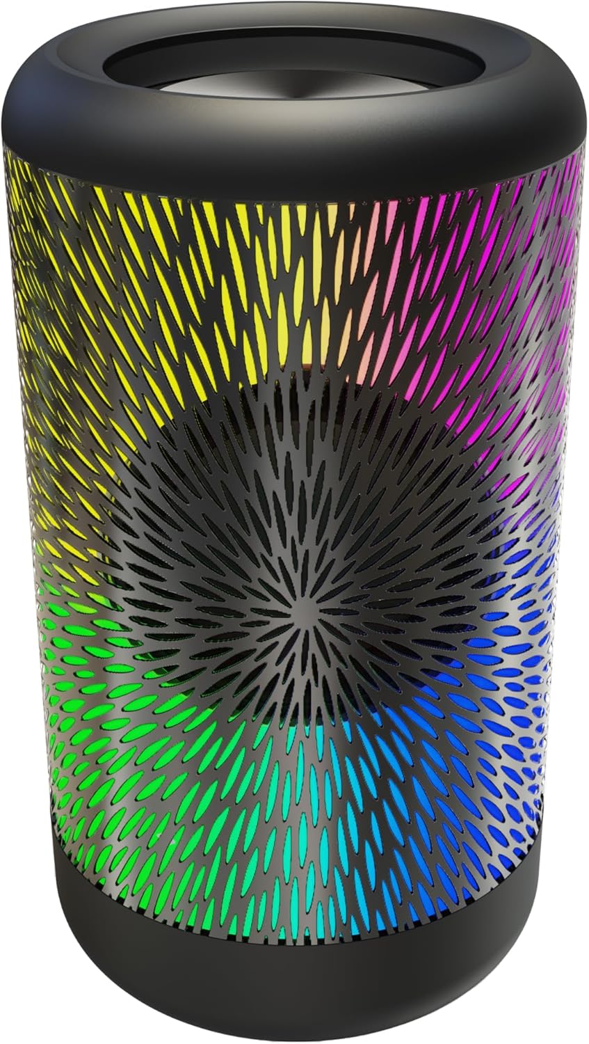 Mini Bluetooth Speaker with 24H Playtime and RGB Lights