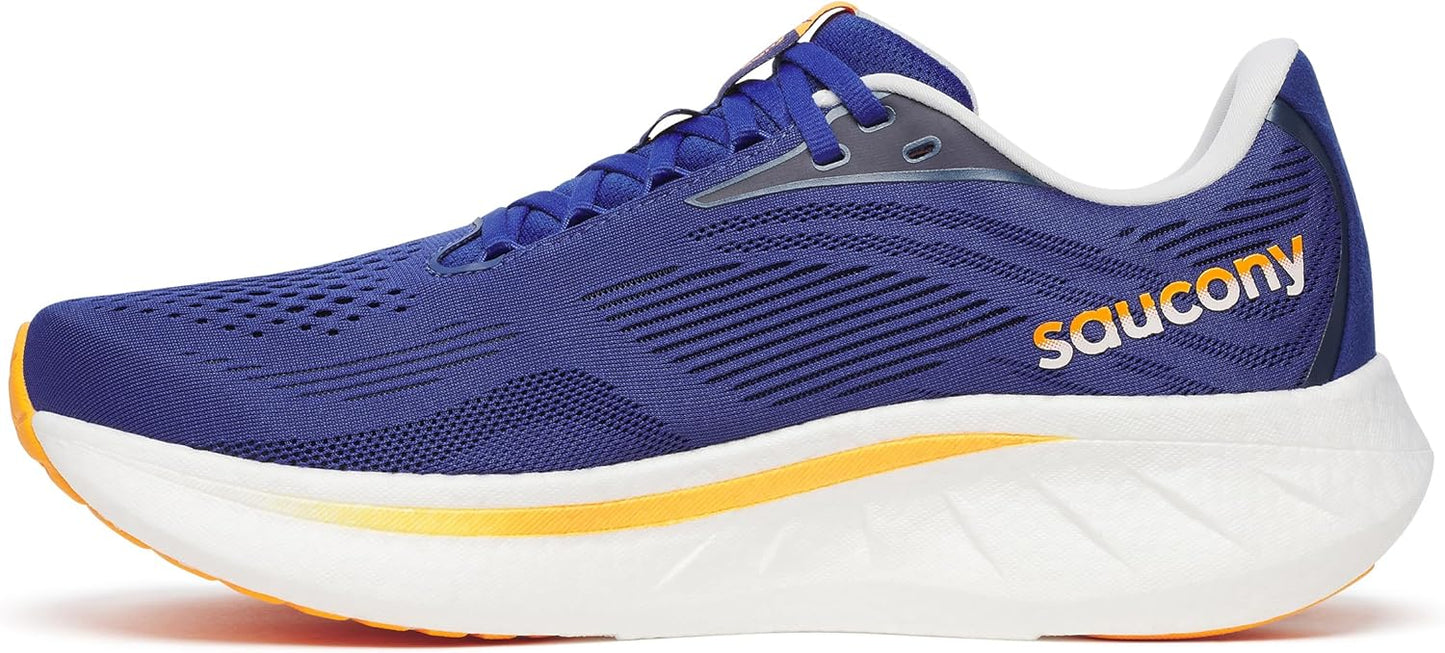 Saucony Mens Ride 18: Exceptional Comfort and Responsiveness