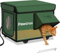 Weatherproof Heated Cat House for Outdoor in Winter - Warm Shelter
