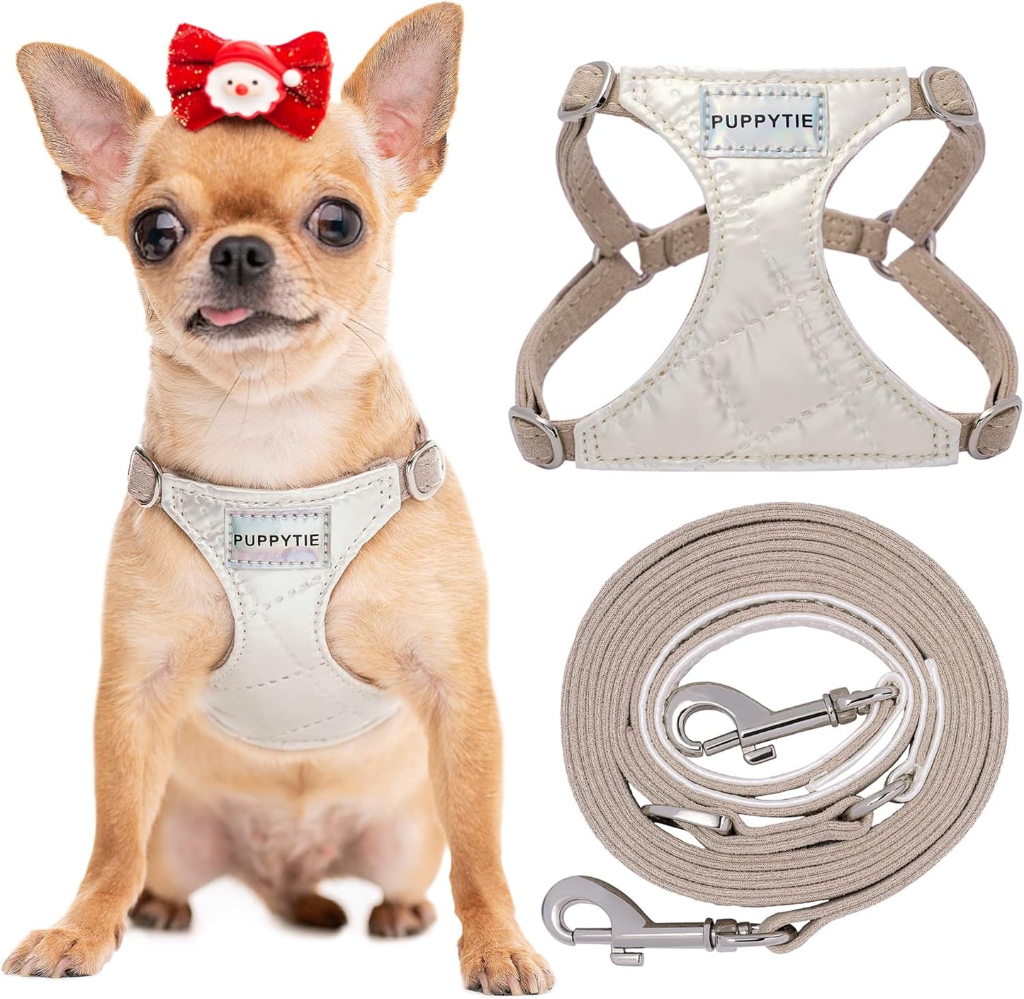 Puppytie No Pull XS Dog Harness with Multifunction Leash