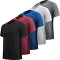 7 Pack Workout Shirts for Men Quick Dry Moisture Wicking - 7-Pack