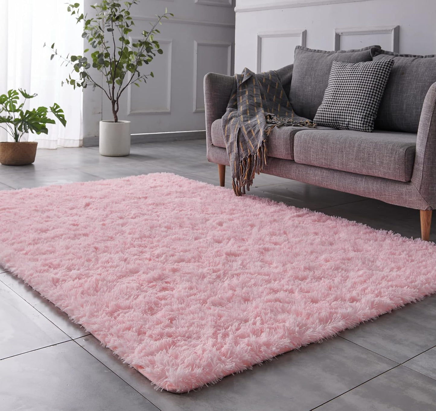 TABAYON Luxury 6x9 Modern Indoor Area Rugs for Living Room