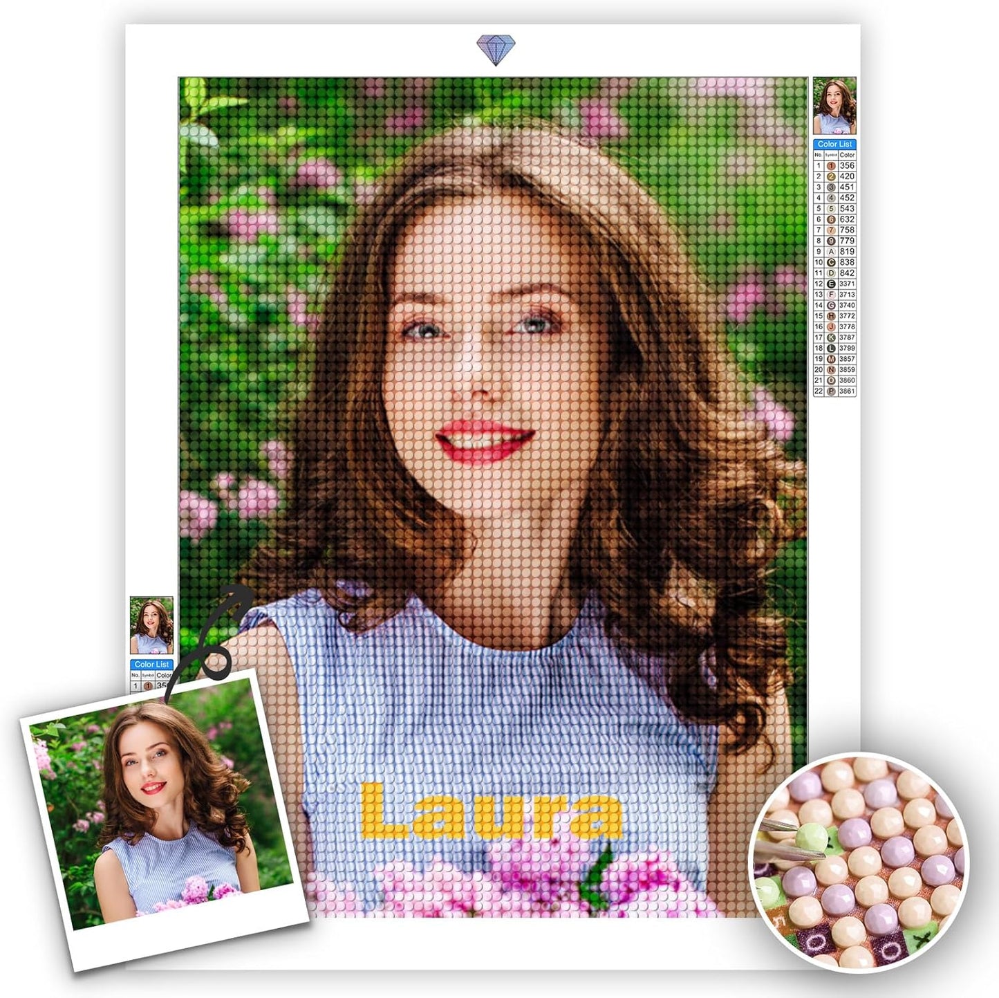Custom Diamond Art Painting Kit for Adults - DIY 5D Art
