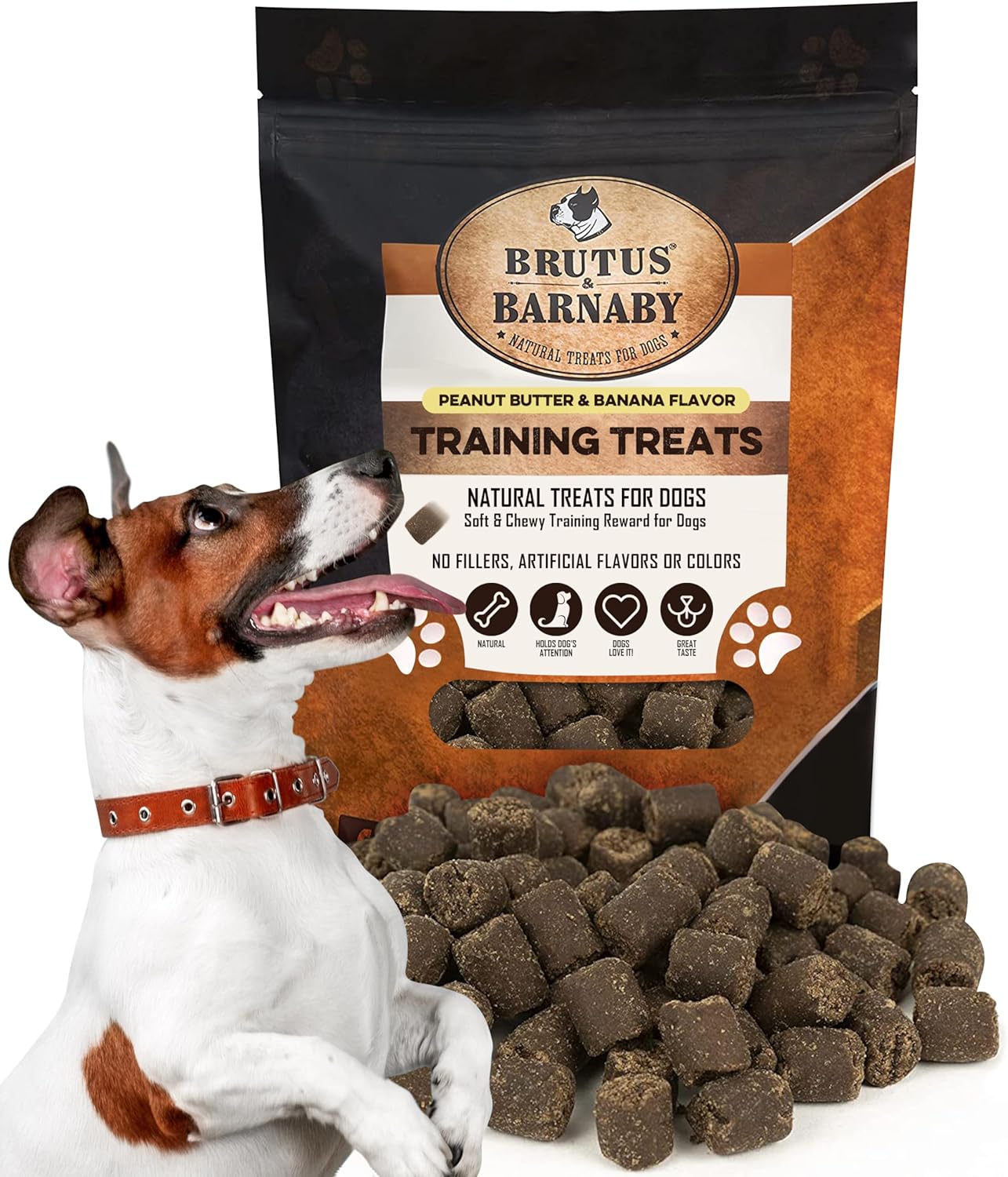 Training Treats for Dogs - All-Natural Peanut Butter & Banana