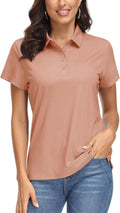 MAGCOMSEN Women's Polo Shirt UPF 50+ - Quick Dry Comfort