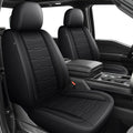 Seat Covers for Ford F150 F250 F350 F450 5-Seat Full Set - Faux