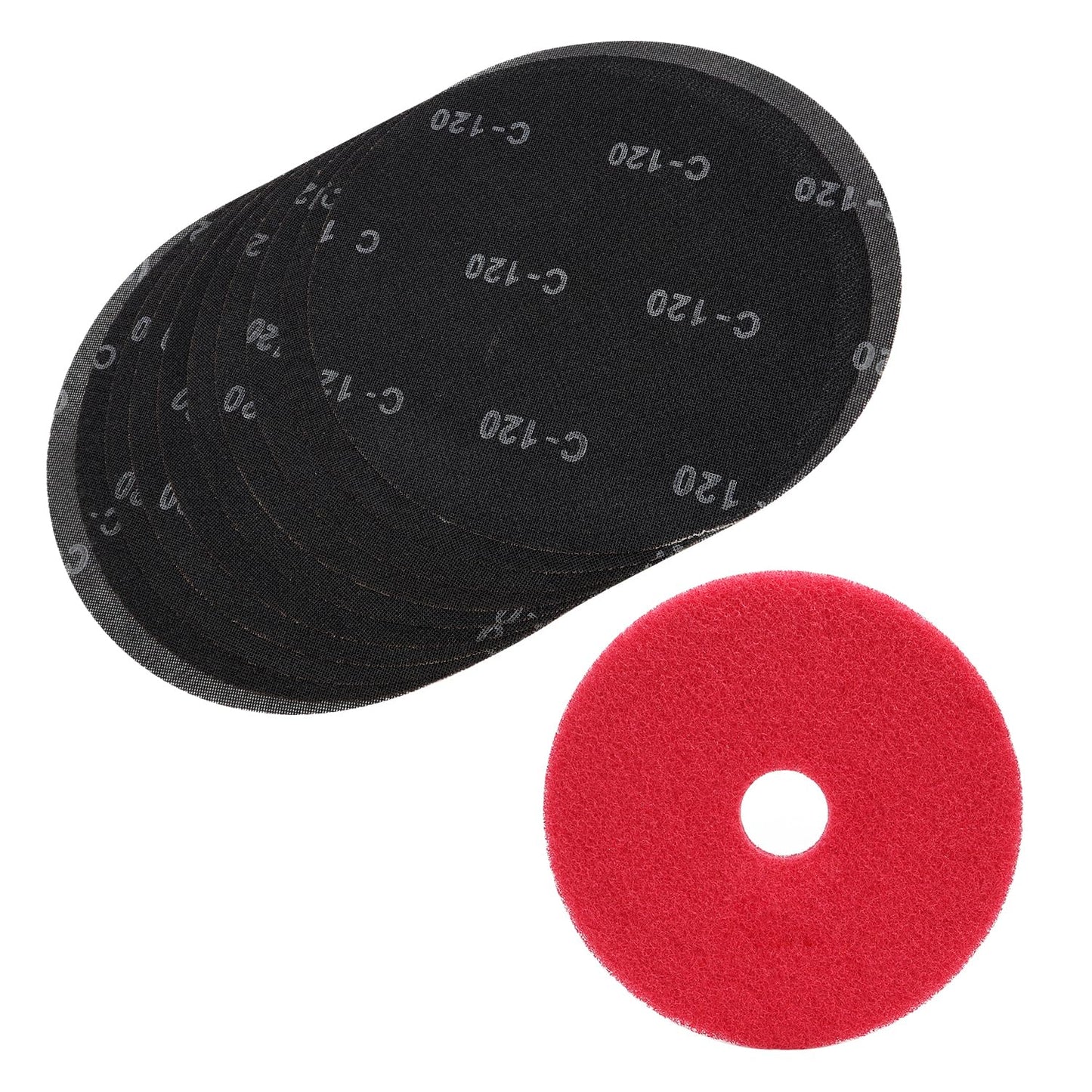 17in Sanding Screen Discs for Wood Floors - Complete Care Kit