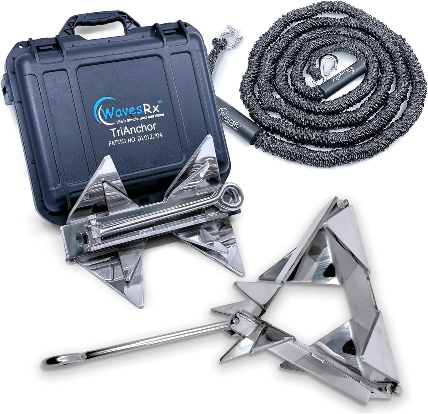 TriAnchor Stainless Steel Folding PWC & Boat Anchor Kit Review