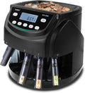 Kolibri KCS-2000 Professional USD Coin Counter, Sorter & Wrapper