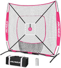 6ftx6ft Baseball Softball Practice Net with Strike Zone - Portable