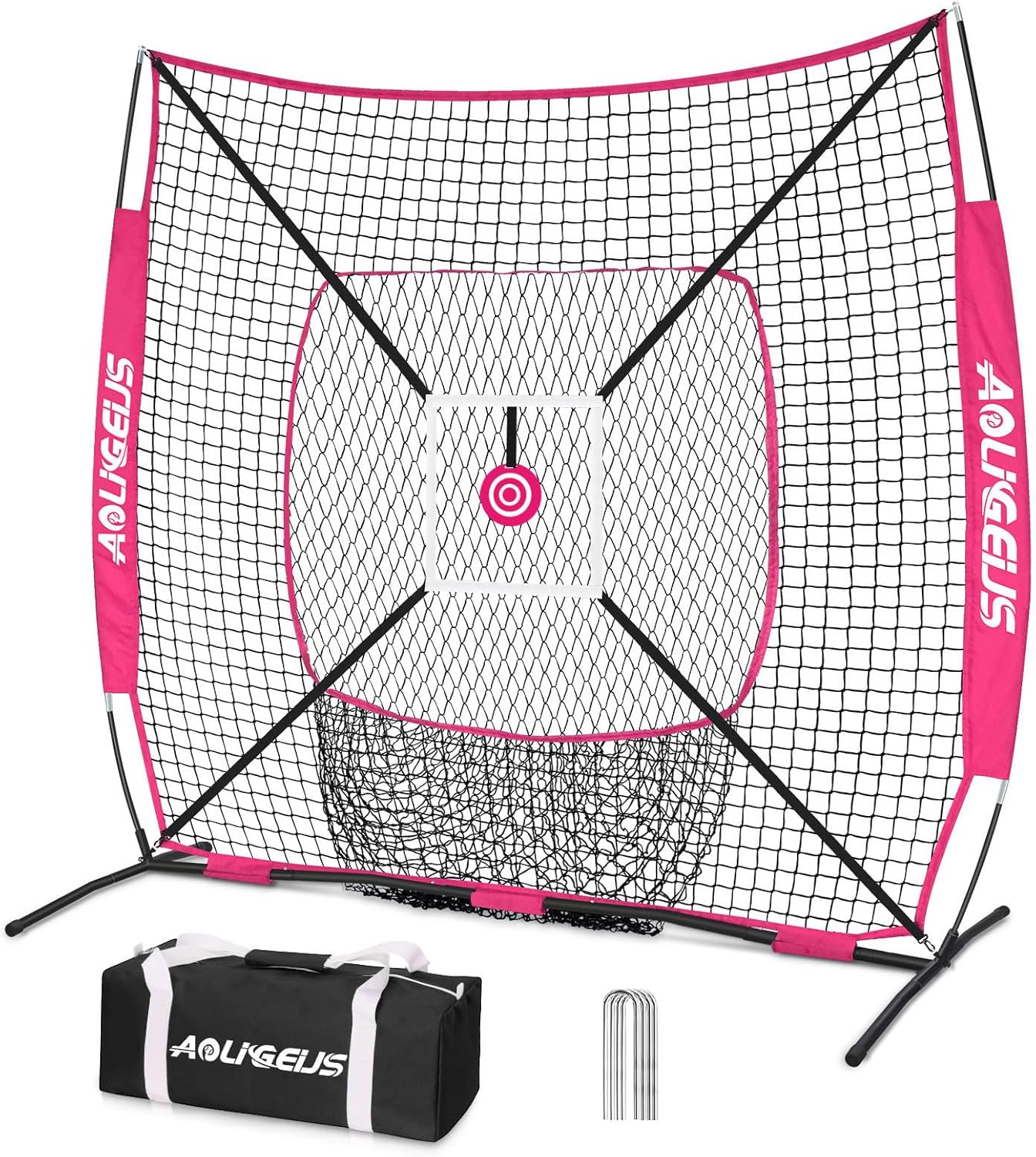 6ftX6ft Baseball Softball Practice Net for Hitting and Pitching