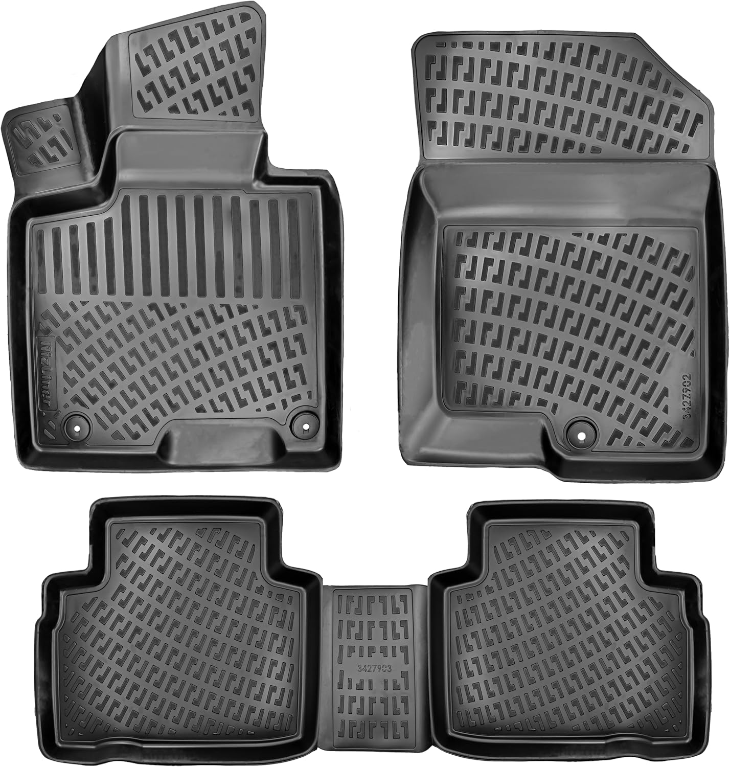 Custom Fit 3D Floor Mats for Hyundai Tucson 2022-2026 Models