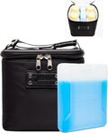 Breastmilk Cooler Bag with Ice Pack - Insulated Milk Storage for Work