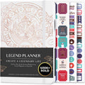 Legend Planner Weekly & Monthly Life Planner - A5 Goal Planner