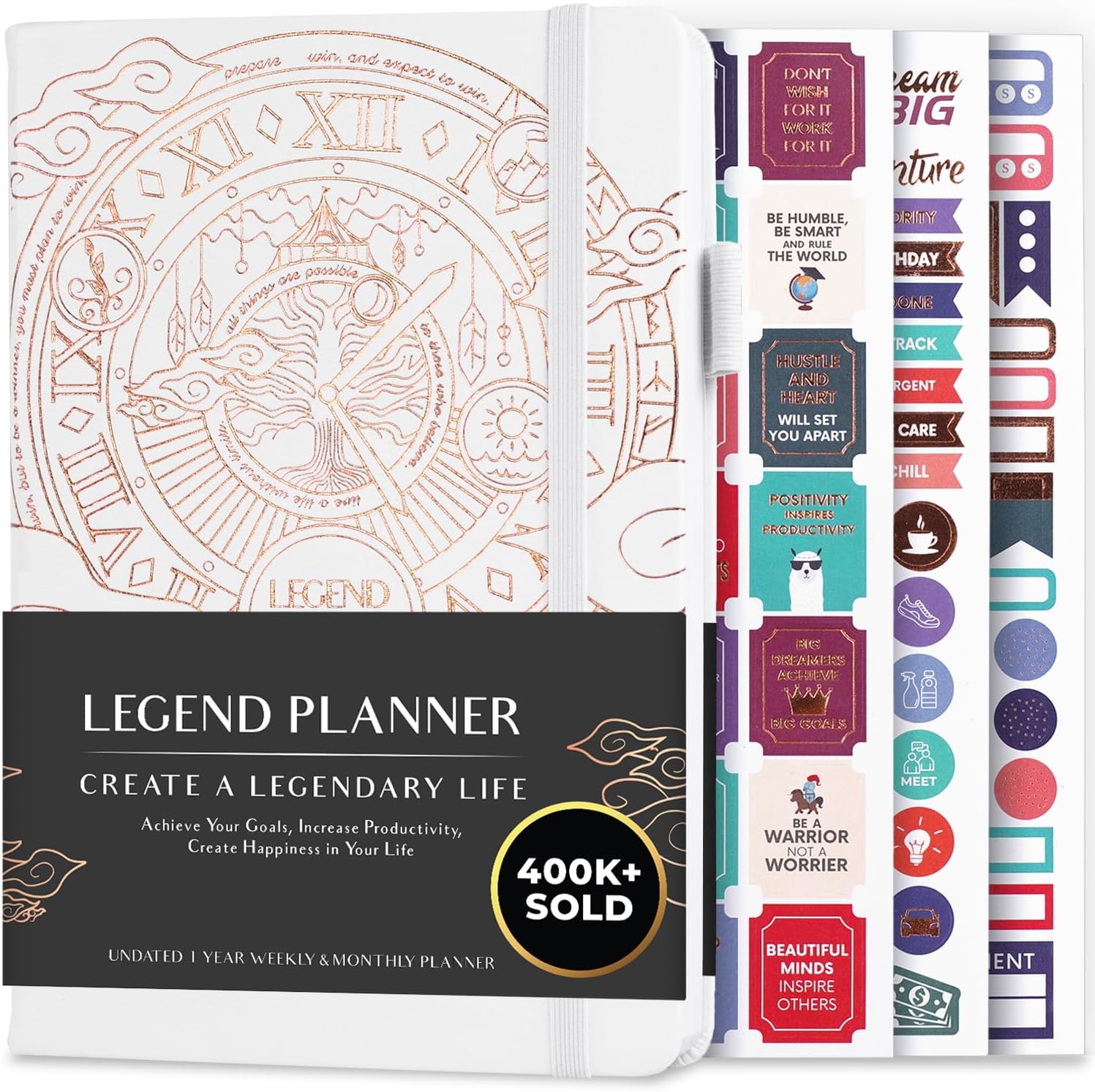 Legend Planner: Goal-Crushing A5 Organizer