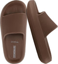 CUSHIONAIRE Feather EVA Slides for Women - Cloud Comfort This