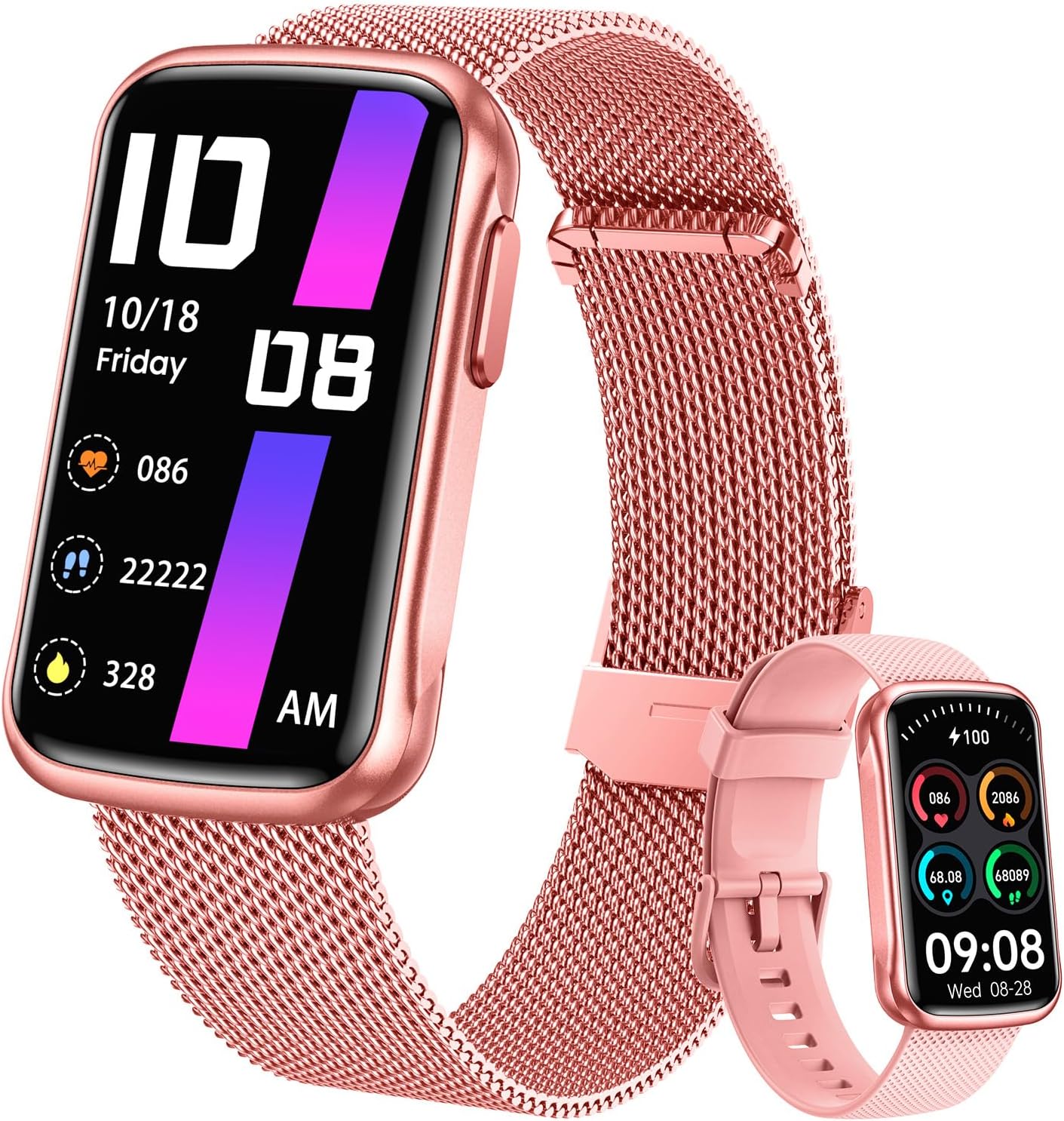 AmoGod Women's Fitness Tracker: Health & Activity Smartwatch