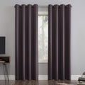 Nordic Sun Zero Blackout Grommet Curtain Pair for Home Decor