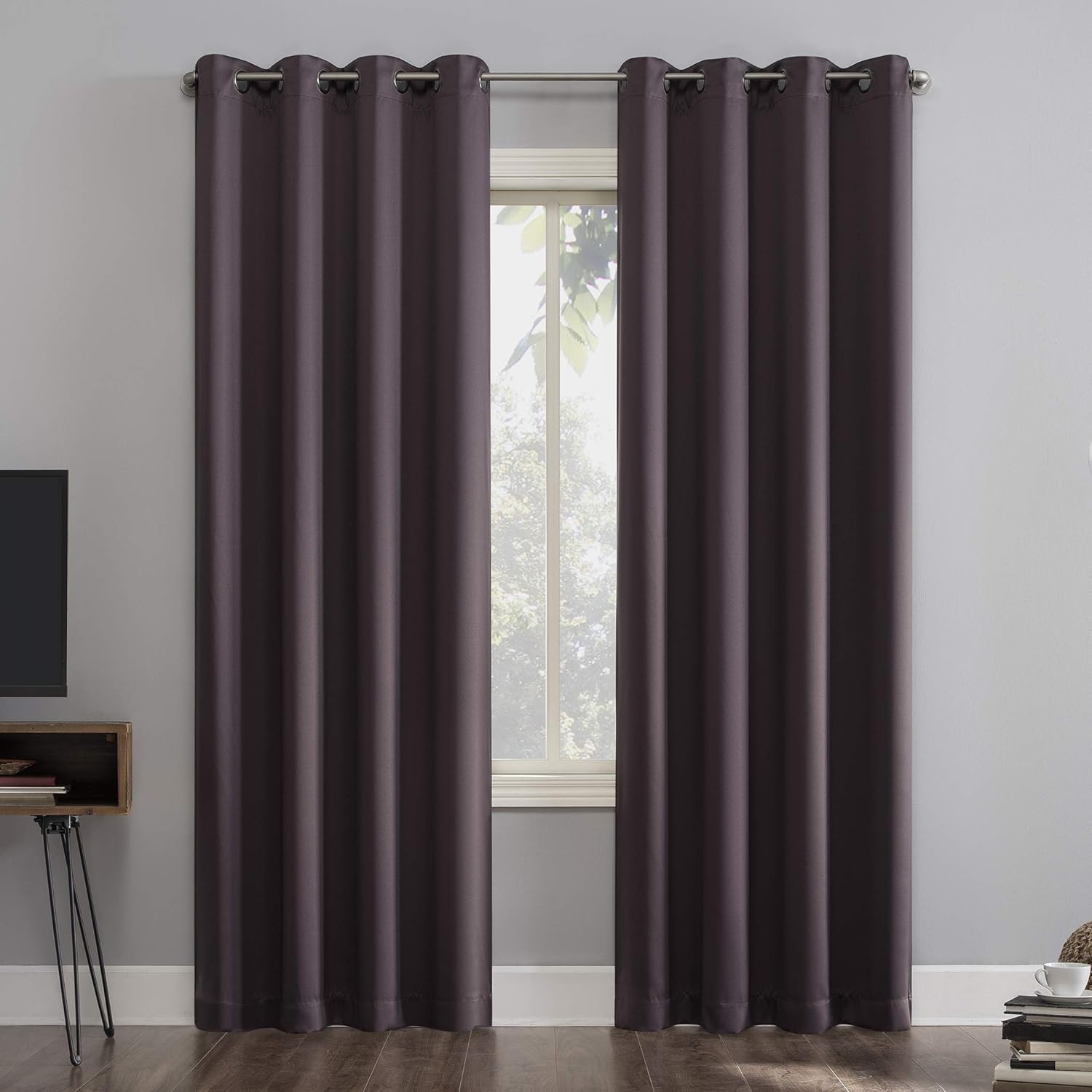 Sun Zero Nordic 100% Blackout Grommet Curtain Panel Pair Review