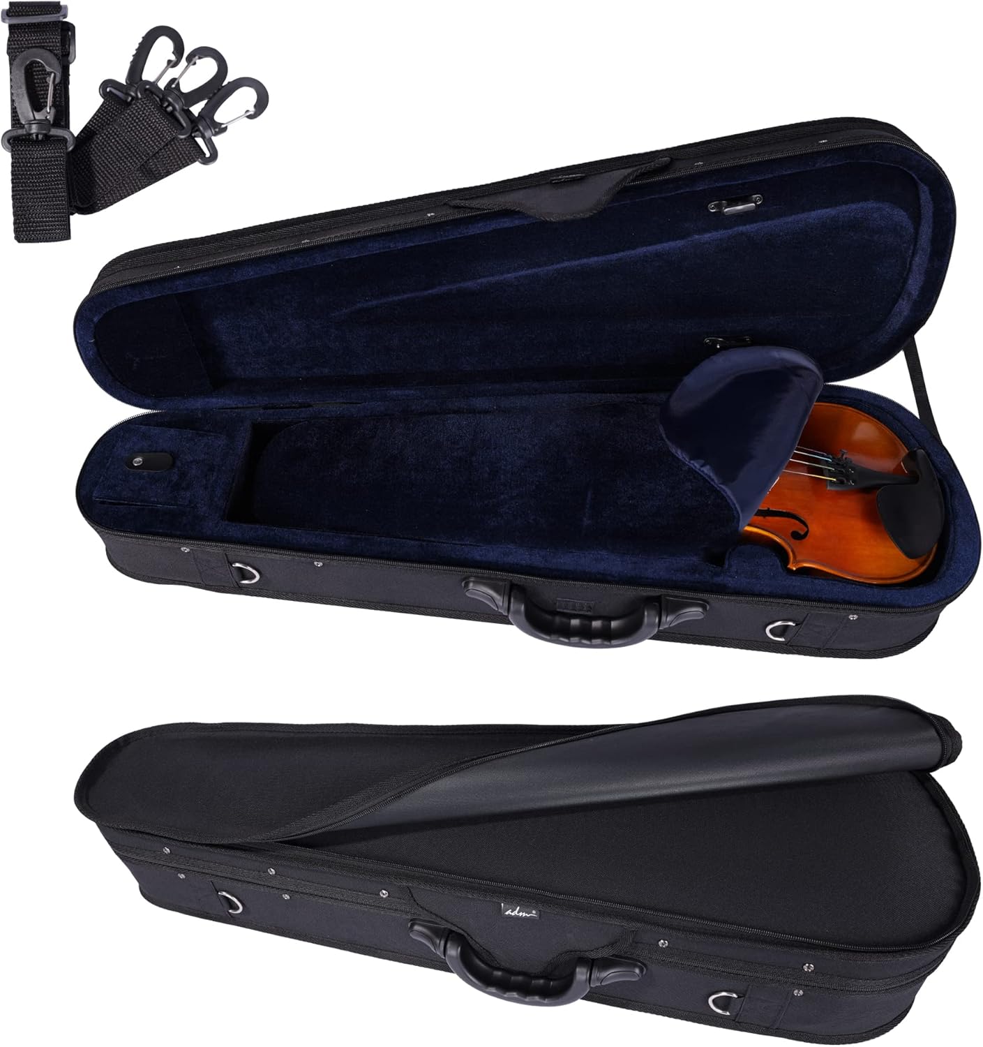 ADM 4/4 Full Size Violin Hard Case for Professionals and Students
